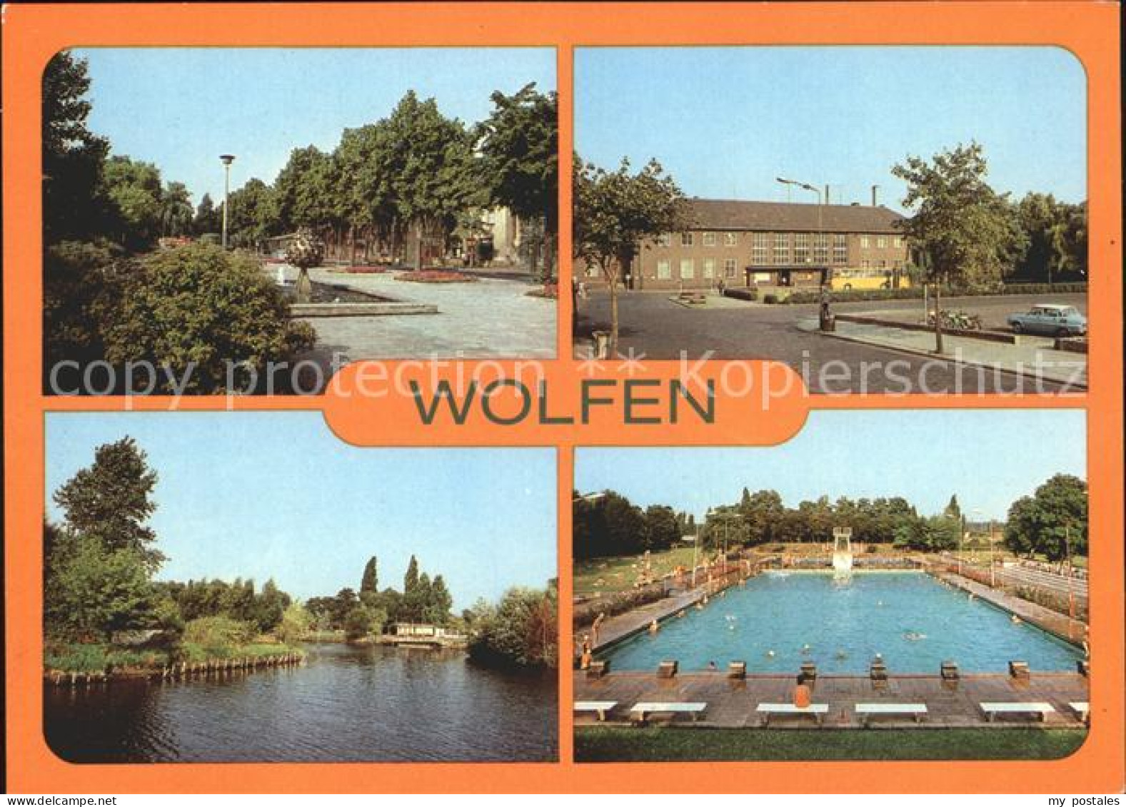 Wolfen Bitterfeld Leipziger Str Bahnhof Gondelteich Schwimmbad