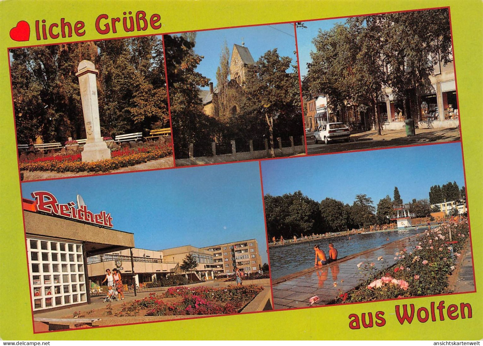 Wolfen Mehrbildkarte ngl #182.030