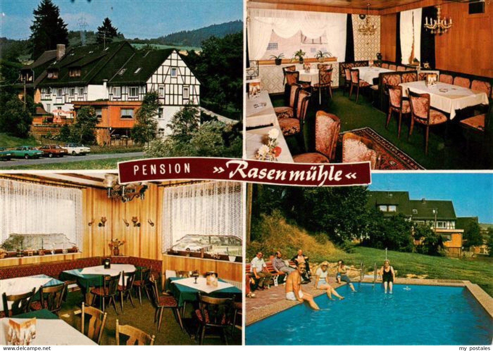 Wolfhagen Pension Rasenmuehle Gastraeume Schwimmbad