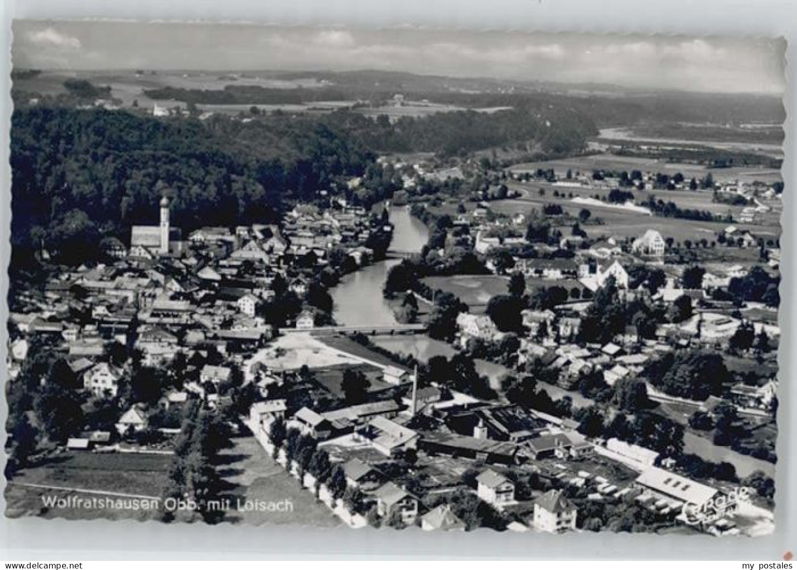 Wolfratshausen Fliegeraufnahme