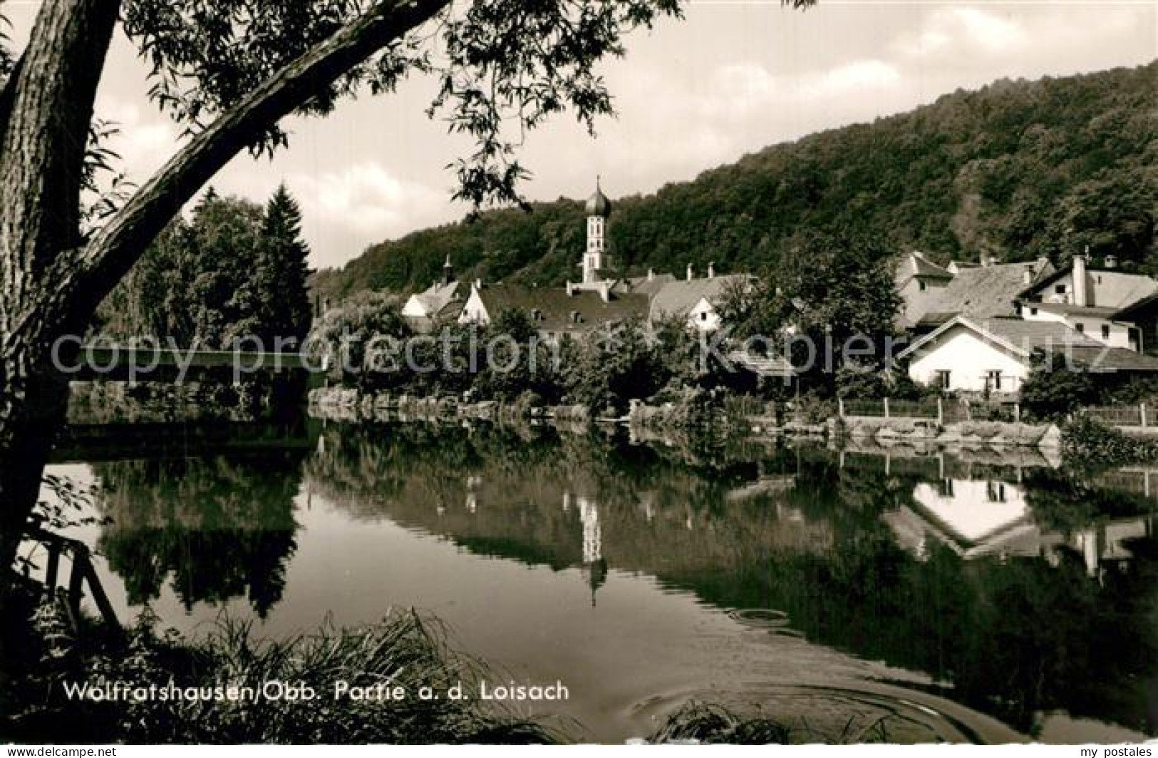 Wolfratshausen Partie an der Loisach