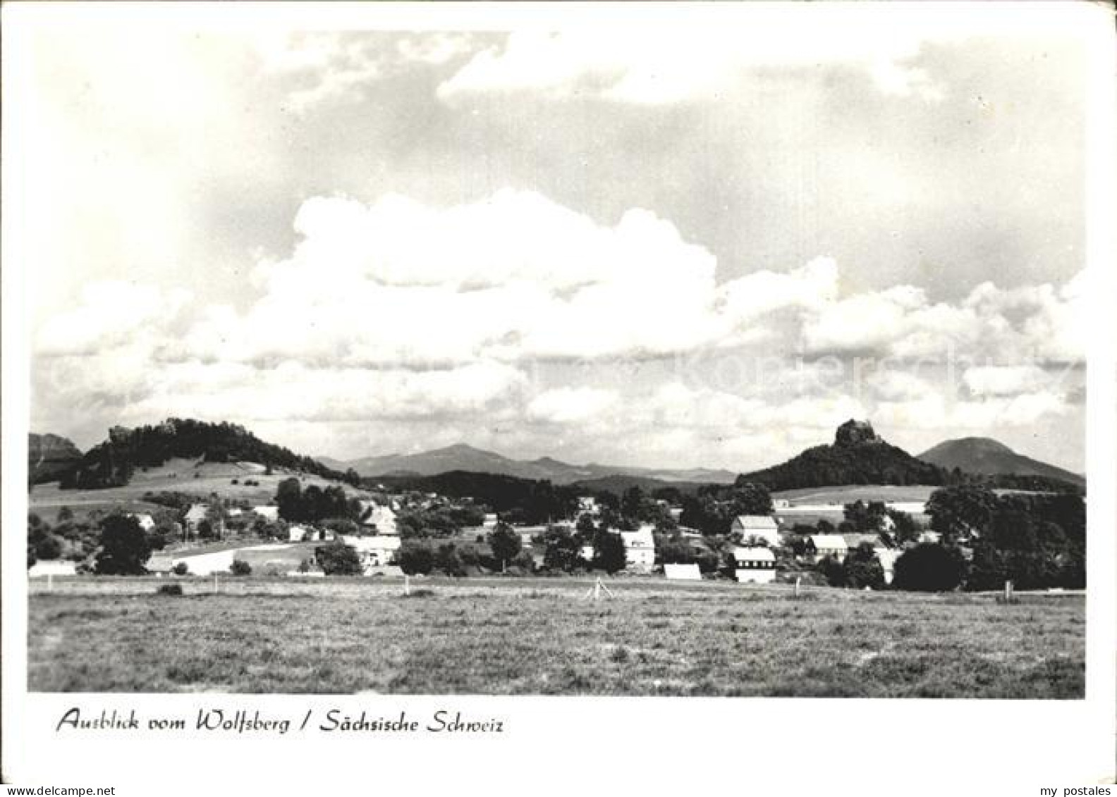 Wolfsberg Bad Schandau Ortsansicht
