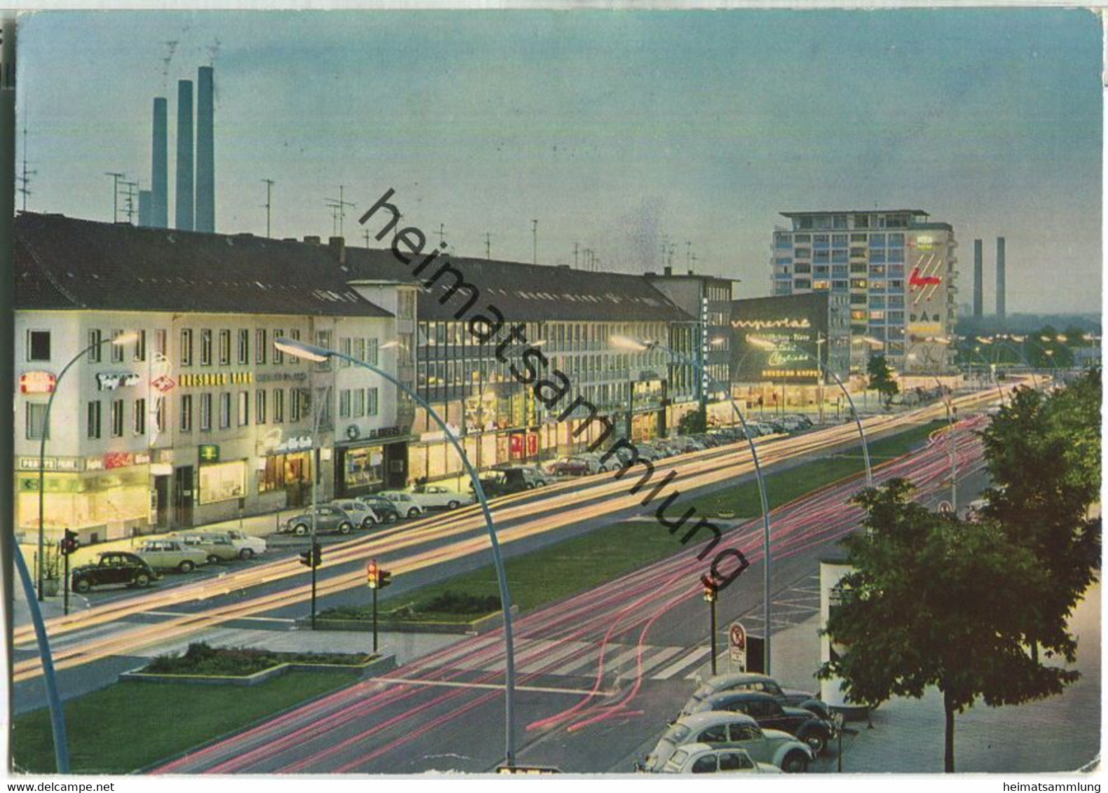 Wolfsburg bei Nacht - Kurt Engel Verlag Helmstedt