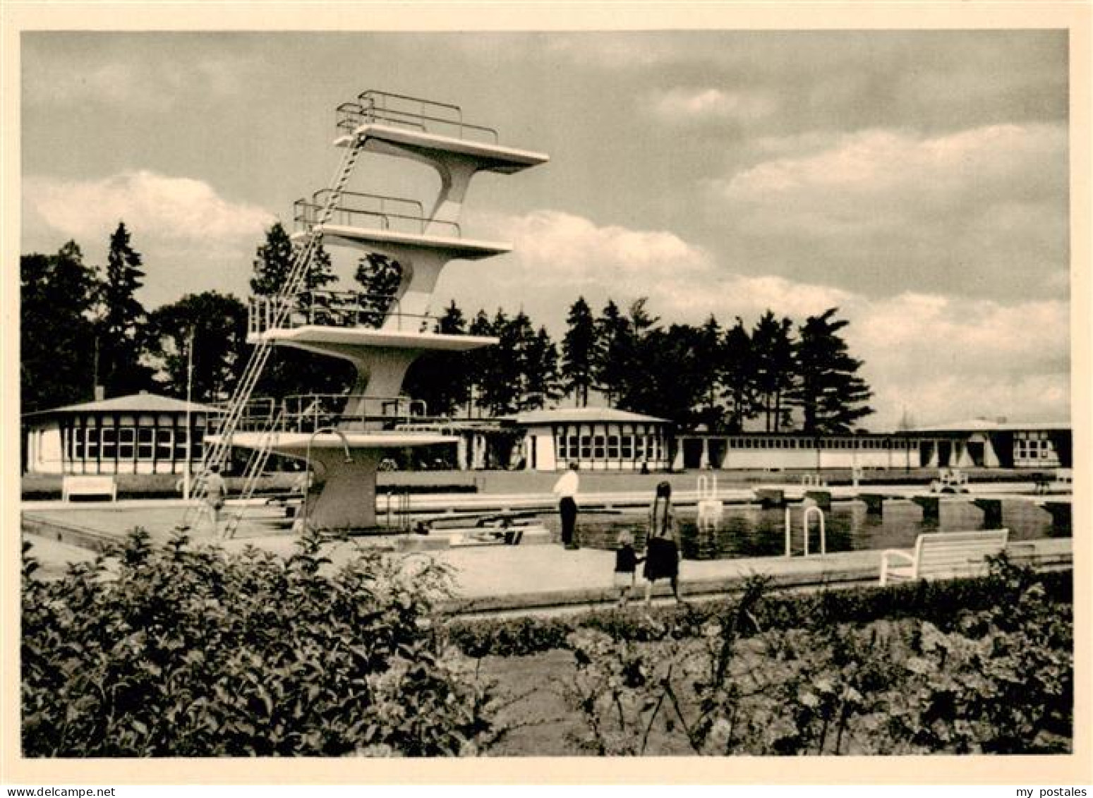 WOLFSBURG Niedersachsen Freibad Schwimmstadion