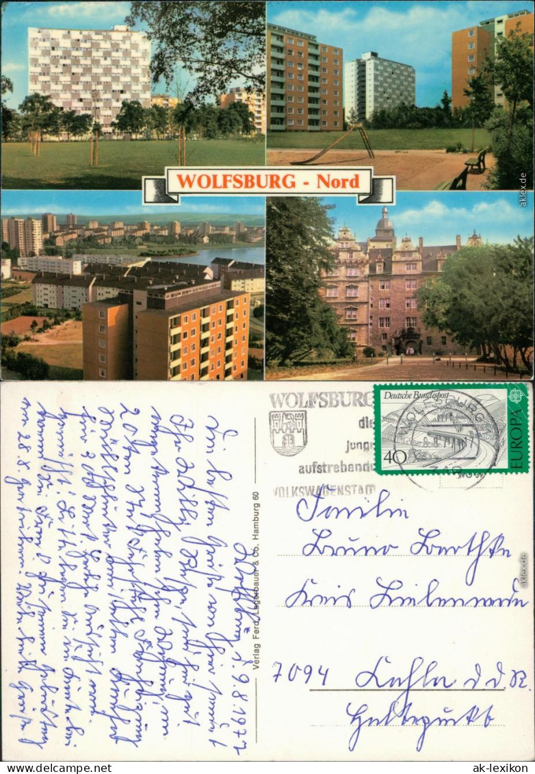 Wolfsburg Stadtteilansicht Wolfsburg - Nord: Neubauten 1977