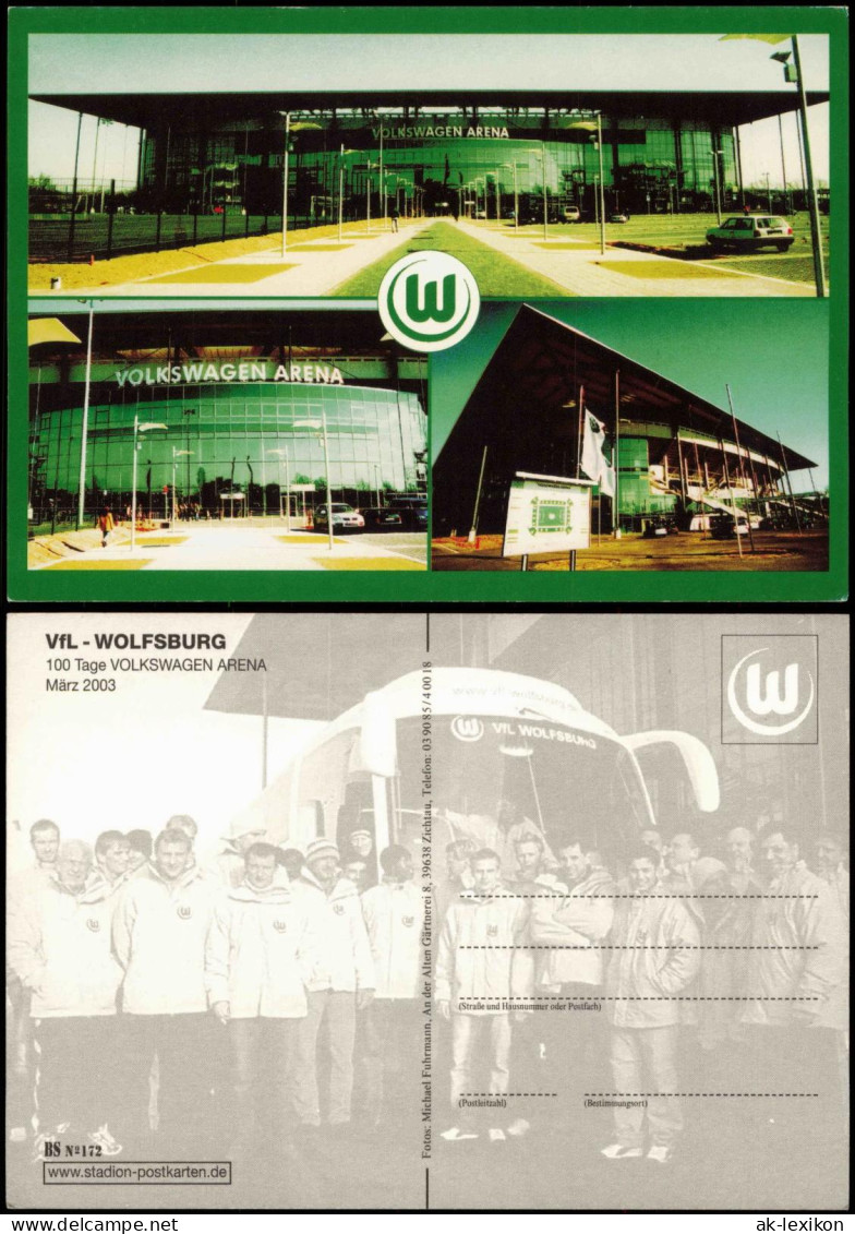 Wolfsburg VOLKSWAGEN ARENA VfL WOLFSBURG Fussball Stadion Stadium 2003
