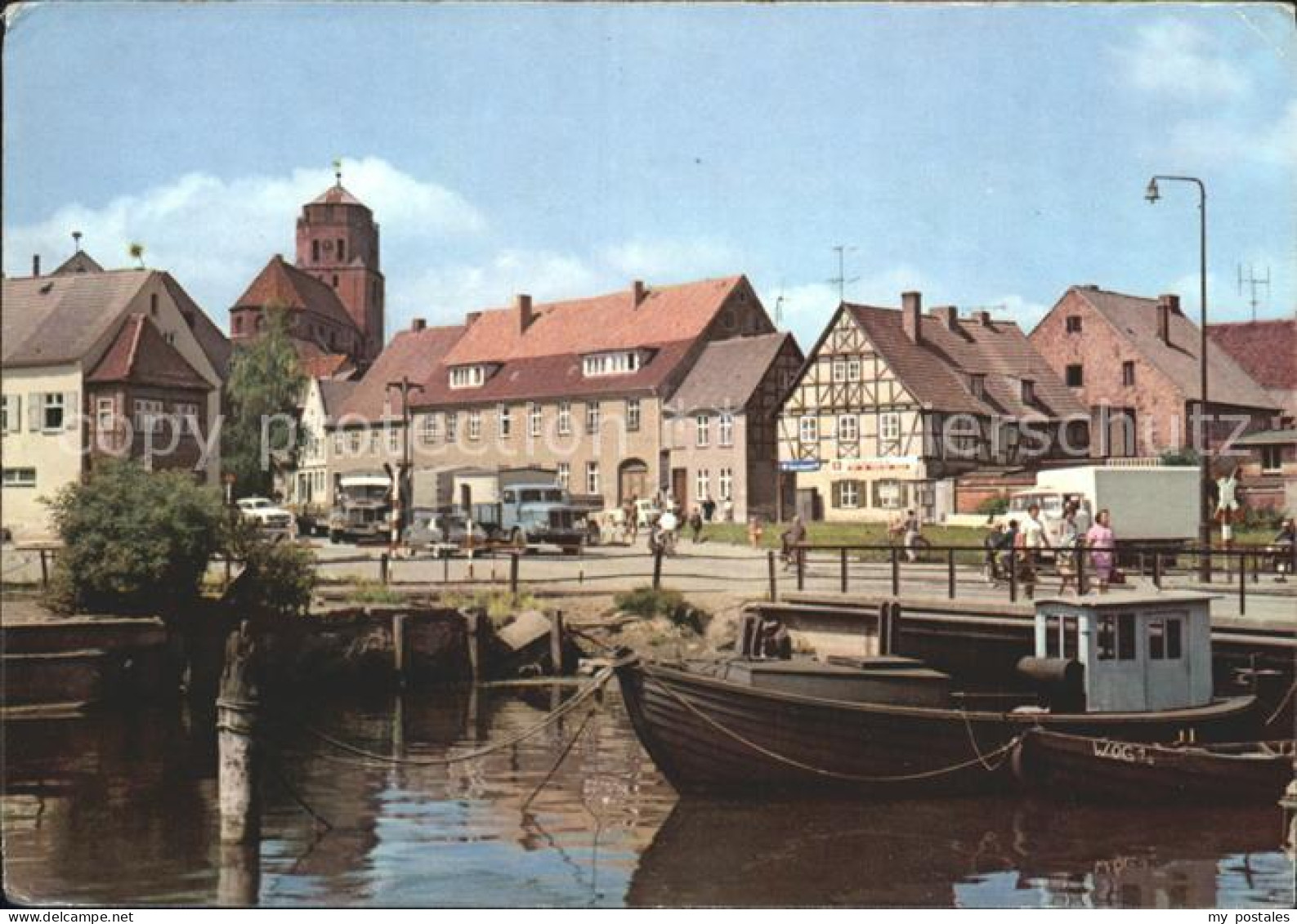 Wolgast Mecklenburg-Vorpommern Hafen