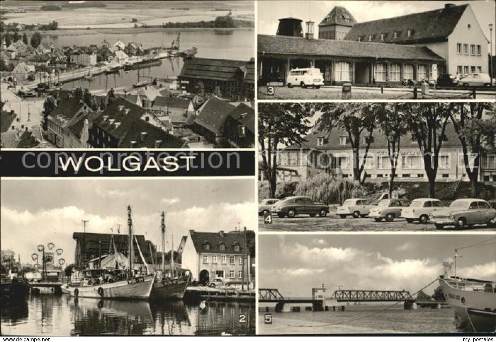 Wolgast Mecklenburg-Vorpommern Hafen Restaurant Vier Jahreszeiten
