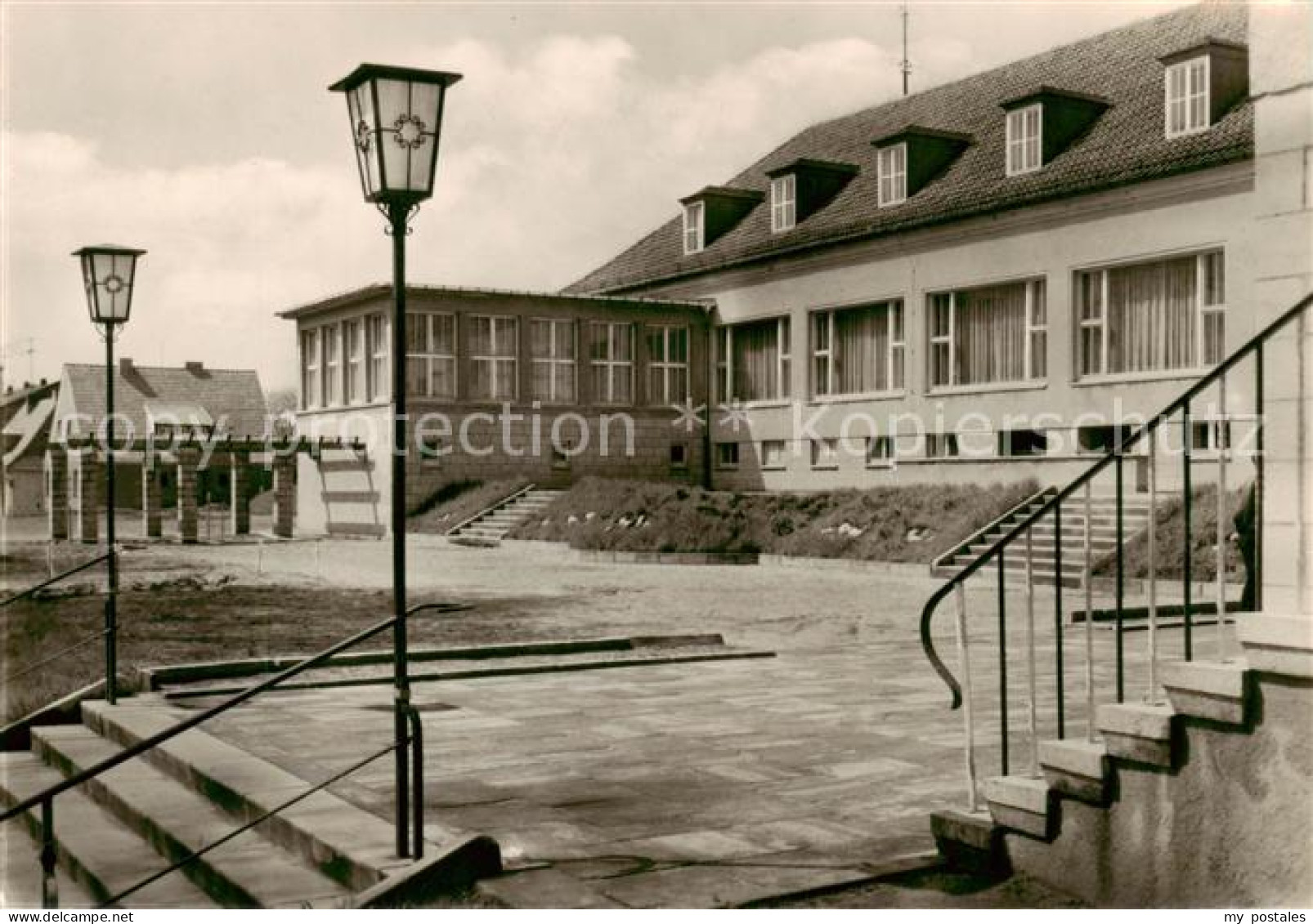 Wolgast Mecklenburg-Vorpommern HO Gaststaette Vier Jahreszeiten