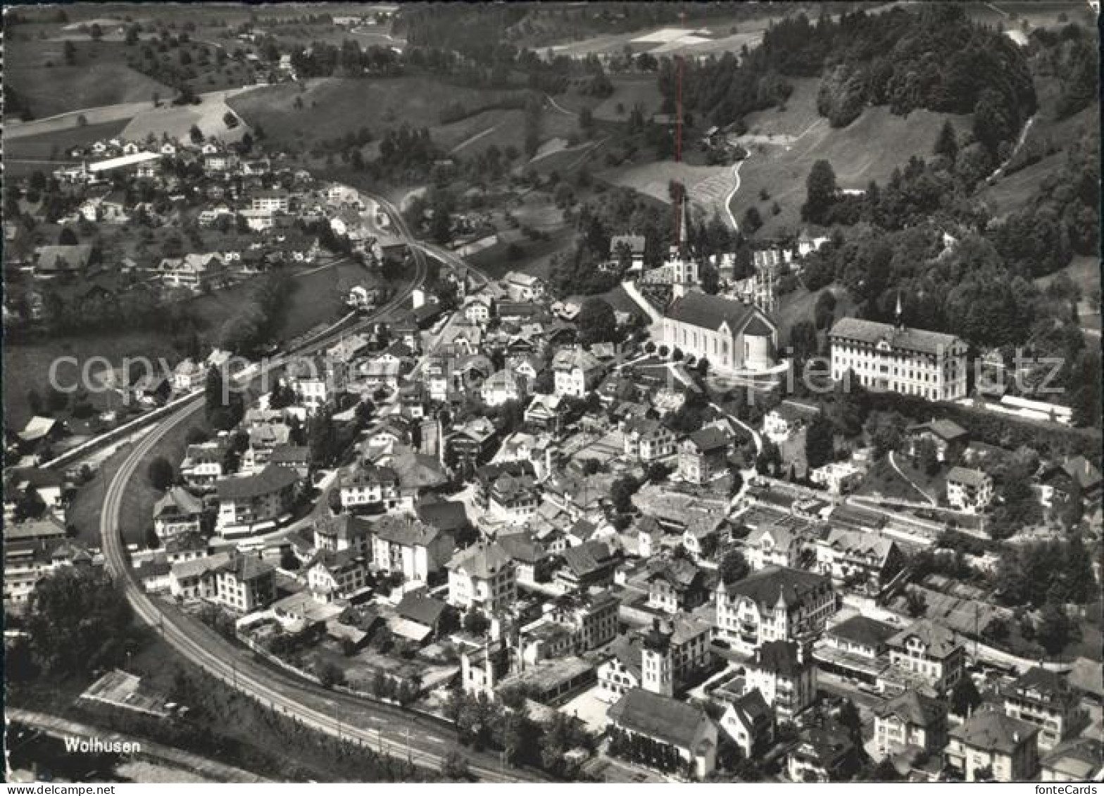 Wolhusen Fliegeraufnahme