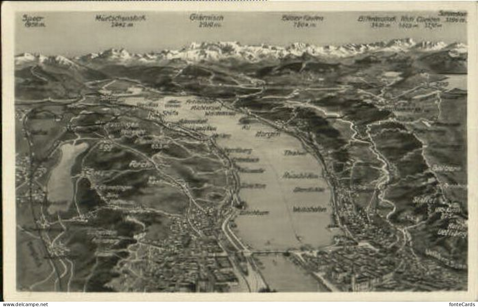 Wollishofen Fliegeraufnahme x 1940