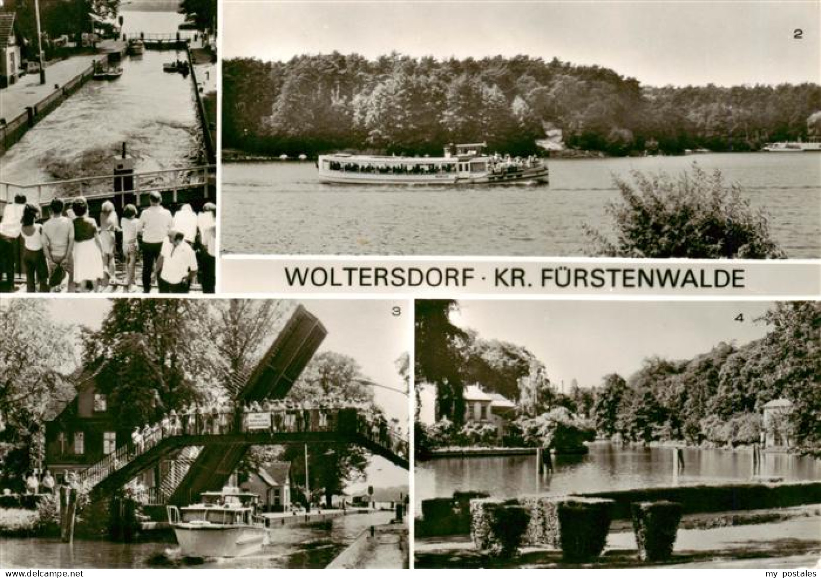 Woltersdorf Angermuende Schleuse Am Flakensee Kalksee
