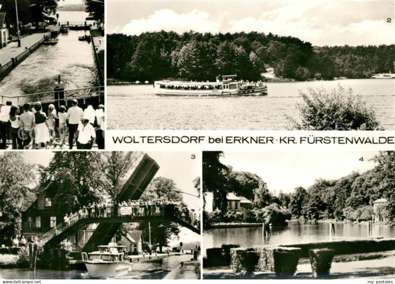 Woltersdorf Erkner Schleuse Flakensee Kalksee