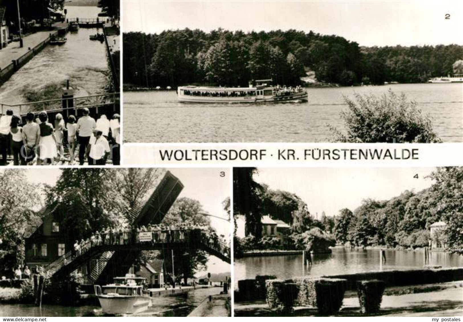 Woltersdorf Erkner Schleuse Flakensee Kalksee Ausflugsdampfer