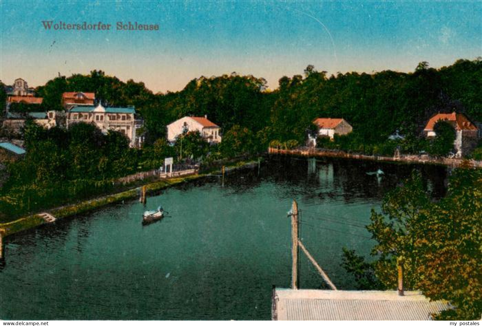 Woltersdorfer Schleuse Erkner Panorama