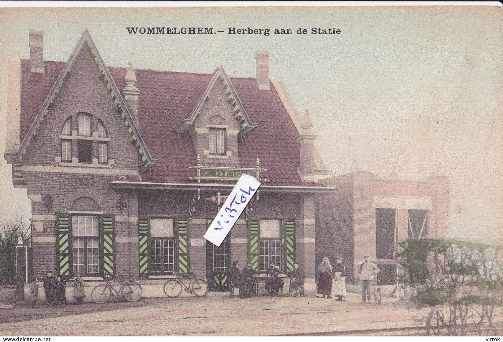 Wommelgem :  Herberg café aan de statie