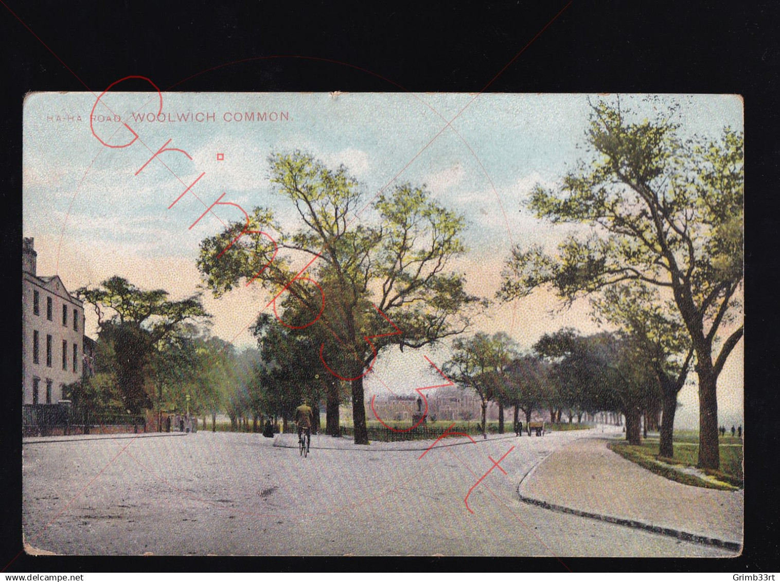 Woolwich Common - Ha-Ha Road - postkaart