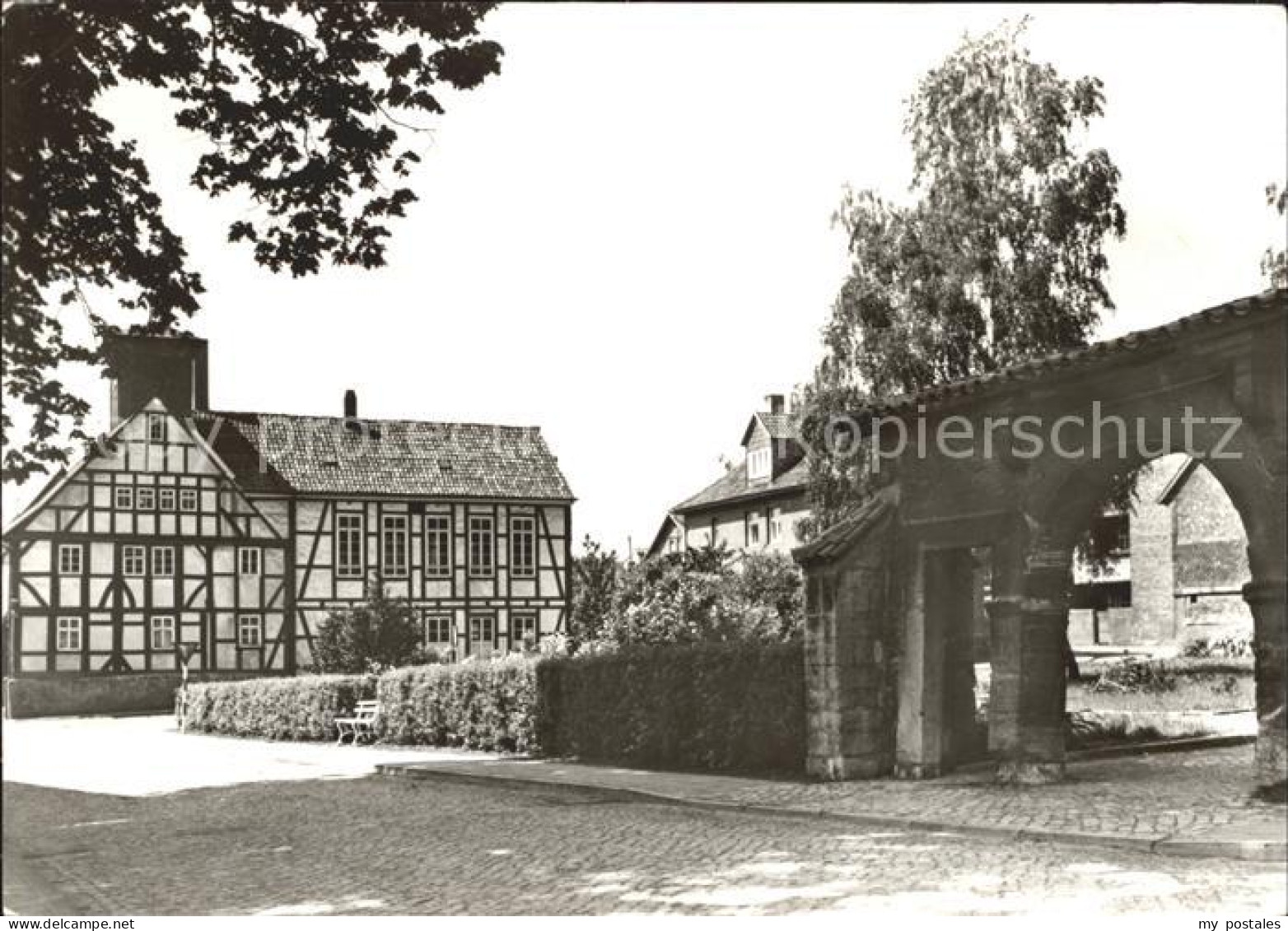 Worbis Torbogen vor dem Heimatmuseum
