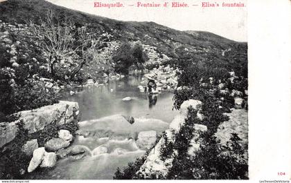 [-10%] MONDE - Fontaine d’Élisée   -  Carte Postale ancienne