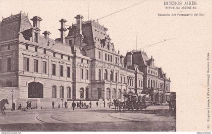 ARGENTINA - Buenos Aires - Estacion del Ferrocarril del Sur