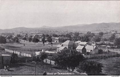 AUSTRALIA - View of Tamworth I, Postcard 1913