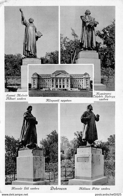 B25284 Debrecen Szobor 4 Statues   vederi multple hungary