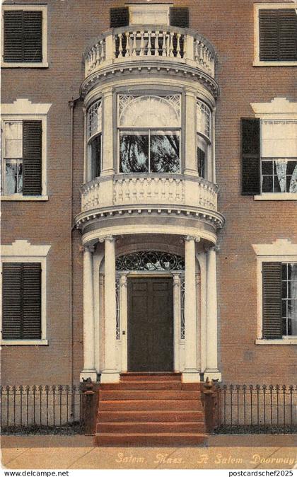 B41427 Salem A Salem Doorway Mass  usa
