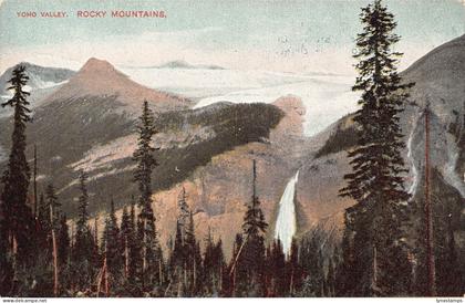 B490 Canada Yoho Valley Rocky Mountains Medol Advertising Dog Food postcard