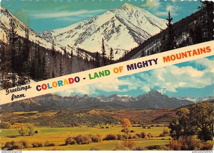 B52204 Colorado Rocky Mountains  usa