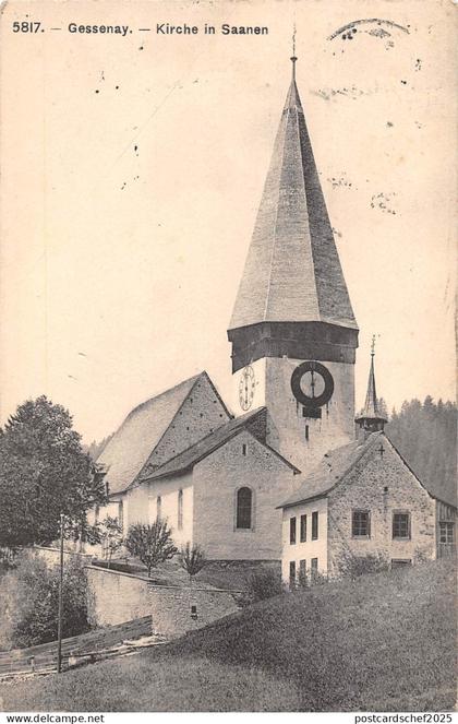 BG19816 gessenay kirche in saanen switzerland
