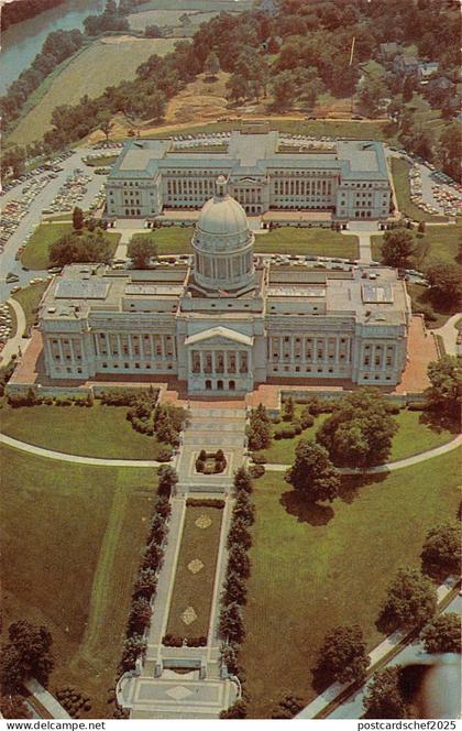 BR100822 state capitol and anney frankfort kentucky    usa