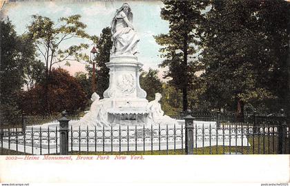 BR103023 heine monument bronx park new york   usa