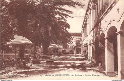BR44716 Hammam meskoutine pres guelma station hivernale algeria