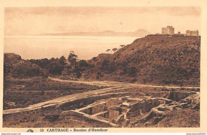 BR46097 Bassins d hamilcar Carthage    Tunisia