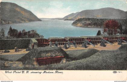BR94775 west point new york showing hudson river  usa
