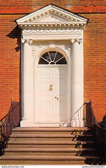 BR98846 doorway of hammond harwood house annapolis maryland usa