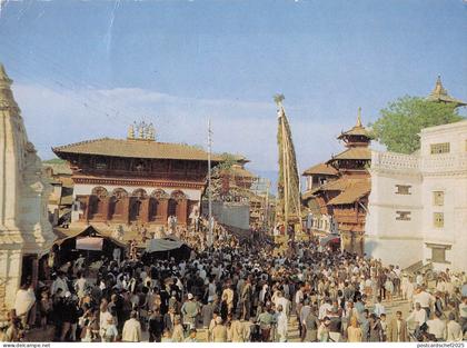 BT13290 Chariot festival of machhendranath Nepal           Nepal