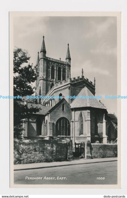 C015544 Pershore Abbey. East. R. A. Postcards. RP