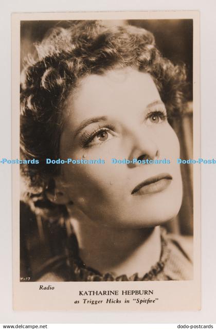 C029155 Katherine Hepburn. As Trigger Hicks in Spitfire. Radio