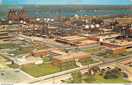 Canada 1966 Polymer Corporation at Sarnia Ontario Factory Industry postcard