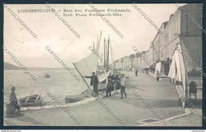 Croatia Croazia Lussinpiccolo cartolina RB2741