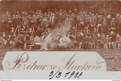 * CZECH REPUBLIC - Slavkova Austerlitz Hunters and beer