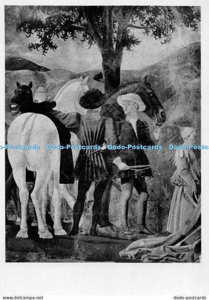 D002482 Arezzo. Chiesa di S. Francesco. La Regina Saba in adorazione del Legno.