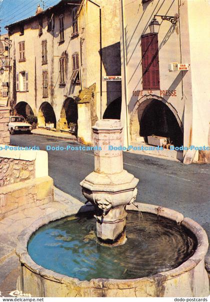 D009585 Roquebrune. Sur. Argens. France. Fountain. 1987. Combier Imprimeur