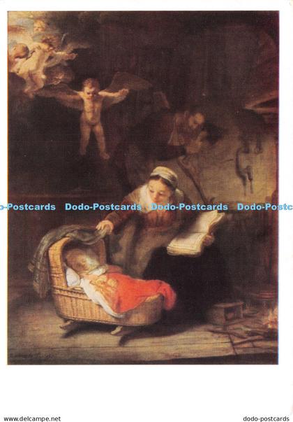 D024125 Rembrandt Van Rein. Svjatoe semeistvo. Gosudarstvennogo Ermitazha