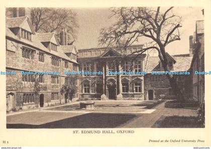 D029628 St. Edmund Hall. Oxford. The Oxford University Press