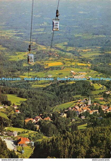 D046575 St. Radegund. Steiemark. Schockelseilbahn. Helmut Winkler. Farbkarte Qua
