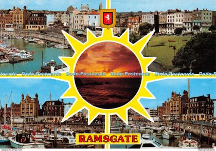 D069901 Ramsgate. The Harbour. Ramsgate Gardens. Elgate Products. Multi View