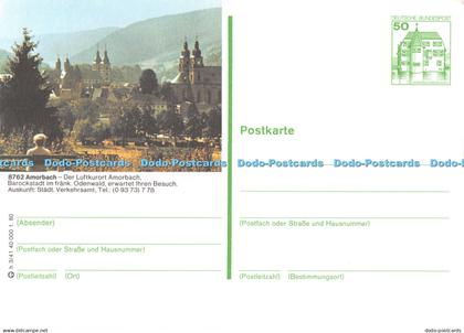 D088886 Amorbach. Der Luftkurort Amorbach. Barockstadt im frank. Odenwald. erwar