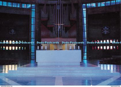 D107048 Liverpool. The Organ and High Altar. Metropolitan Cathedral. Beric Tempe